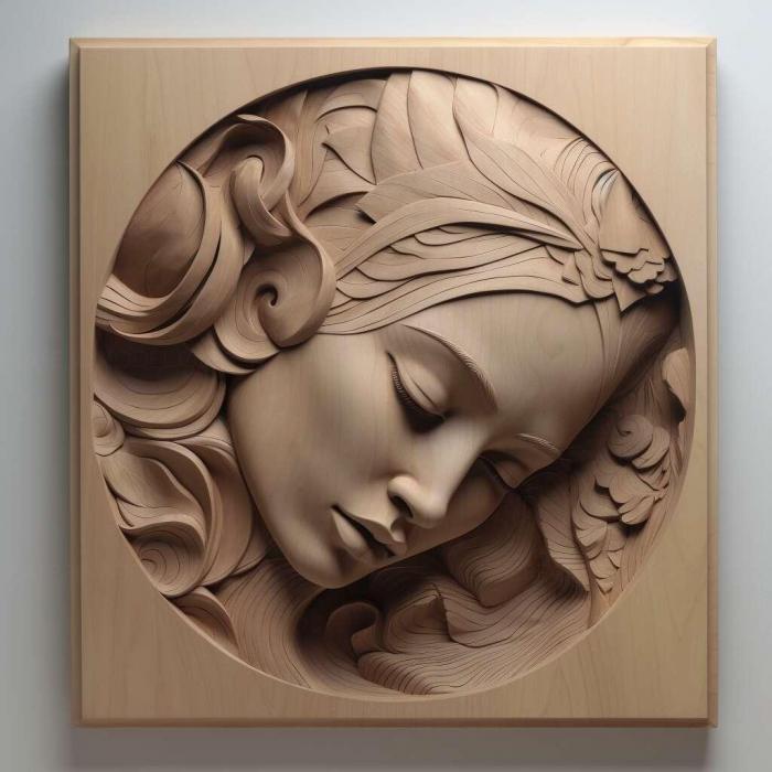 نموذج ثلاثي الأبعاد لآلة CNC 3D Art 